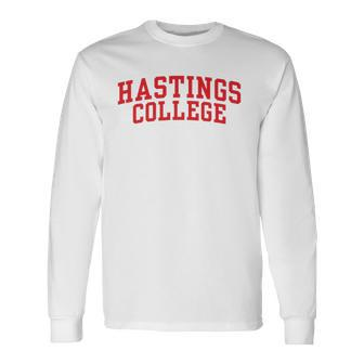 Hastings College Student Teacher Long Sleeve T-Shirt T-Shirt | Mazezy