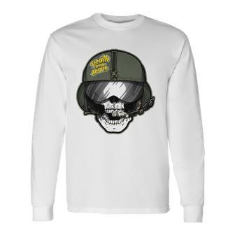 Helicopter Reaper Pilot Military Aviation Crewmember Long Sleeve T-Shirt T-Shirt | Mazezy