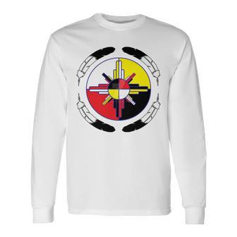 Huchnon Native American Tribe V4 Unisex Long Sleeve | Favorety