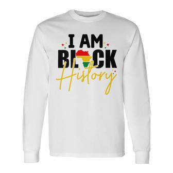 I Am Black History V2 Unisex Long Sleeve | Favorety DE