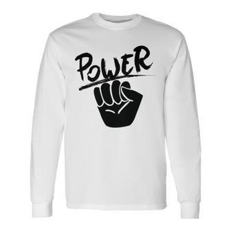 Juneteenth Black Power Long Sleeve T-Shirt - Monsterry CA