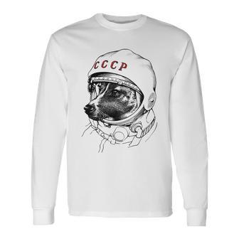 Laika Space Traveler Unisex Long Sleeve | Favorety