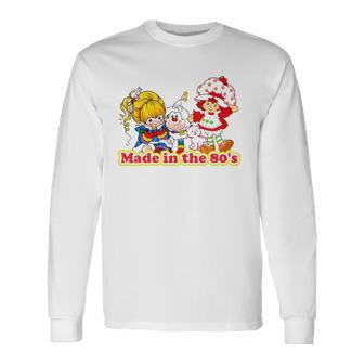 Made In The 80S Baby Retro Vintage Nostalgia Birth Year 1980S Long Sleeve T-Shirt T-Shirt | Mazezy