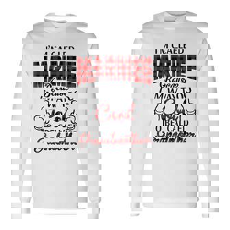 Marmee Grandma Im Called Marmee Because Im Too Cool To Be Called Grandmother Long Sleeve T-Shirt - Seseable
