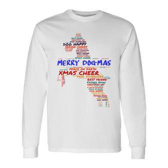 Merry Dog-Mas Miniature Schnauzer Unisex Long Sleeve | Favorety CA