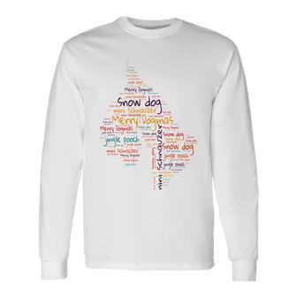 Merry Dog-Mas Snow Dog Unisex Long Sleeve | Favorety UK