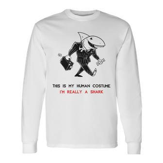 Money Shark Unisex Long Sleeve | Favorety DE