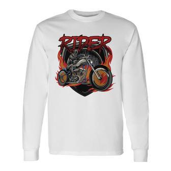 Motorcycle Halloween Costume Motorbike 497 Shirt Unisex Long Sleeve | Favorety