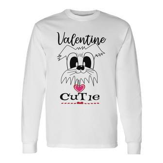 My Valentine Puppy Cutie Unisex Long Sleeve | Favorety UK