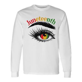 Official 4 Juneteenth - African American Women Black History Pride Unisex Long Sleeve | Favorety UK