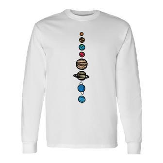 Planets Colour Unisex Long Sleeve | Favorety DE