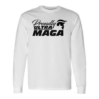 Proudly Ultra Maga Decallets Go Brandontrump Was Rightmandate Freedom Sticker Unisex Long Sleeve | Favorety DE