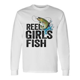 Reel Girl Fish Unisex Long Sleeve | Favorety