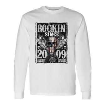 Rockin Since 2009 13 Years Old 13Th Birthday Classic Long Sleeve T-Shirt T-Shirt | Mazezy