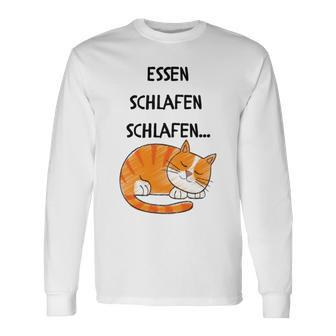 Sleepy Cat Unisex Long Sleeve | Favorety CA