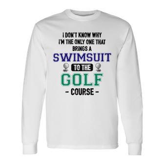 Swim At The Golf Course 74 Trending Shirt Unisex Long Sleeve | Favorety