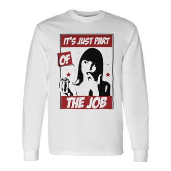 Tasting The Food Is Just Part Of The Job Relaxed Fit 24 Trending Shirt Unisex Long Sleeve | Favorety DE