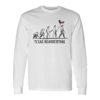 Texas Neanderthal Thinking Unisex Long Sleeve | Favorety UK