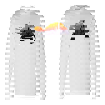 Tortoise Landscape Turtle Lovers Long Sleeve T-Shirt T-Shirt | Mazezy