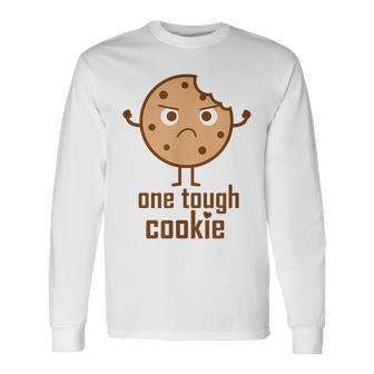 Tough Cookie Eating Women Men Long Sleeve T-Shirt - Seseable