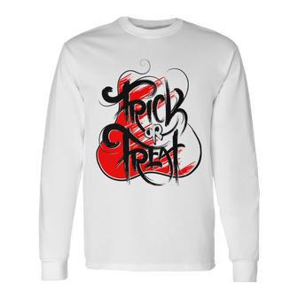 Trick Or Treat Halloween 154 Shirt Unisex Long Sleeve | Favorety UK