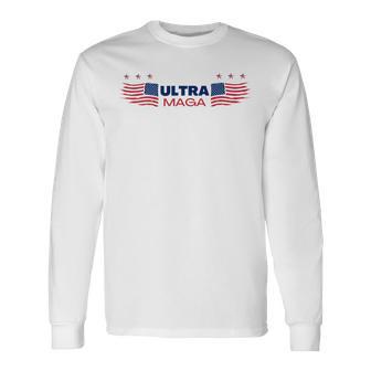 Ulltra Maga Amarican Wings Unisex Long Sleeve | Favorety UK