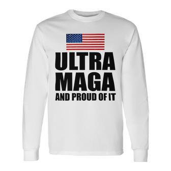 Ultra Maga And Proud Of It V8 Unisex Long Sleeve | Favorety UK