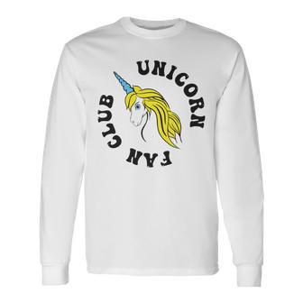 Unicorn Fan Club 17 Trending Shirt Unisex Long Sleeve | Favorety DE