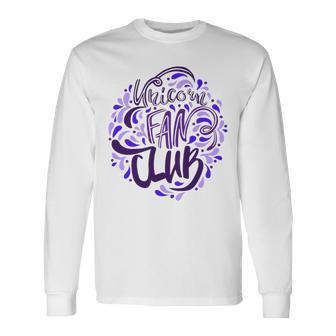 Unicorn Fan Club 18 Trending Shirt Unisex Long Sleeve | Favorety DE