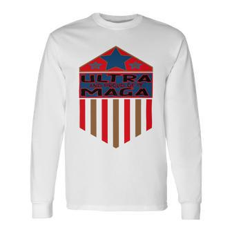 Vintageultra Maga And Proud Of It Long Sleeve T-Shirt - Monsterry