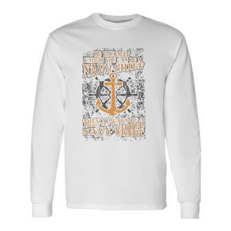 Be Yourself Unless You Can Be A Navy Chief Long Sleeve T-Shirt T-Shirt | Mazezy