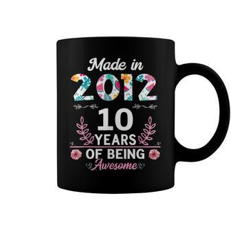 10 Years Old Gifts 10Th Birthday Born In 2012 Women Girls V2 Coffee Mug - Seseable