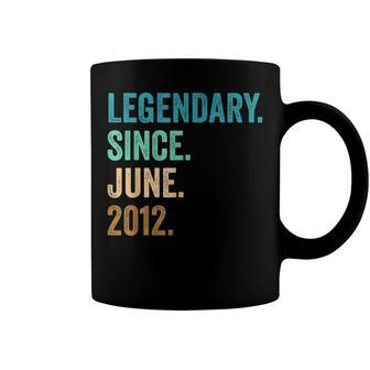 10 Years Old Legendary Since June 2012 10Th Birthday Coffee Mug - Seseable