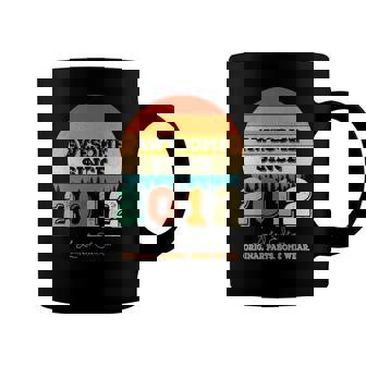 10Th Birthday Awesome Since 2012 Original Parts 10Th Bday Coffee Mug | Mazezy