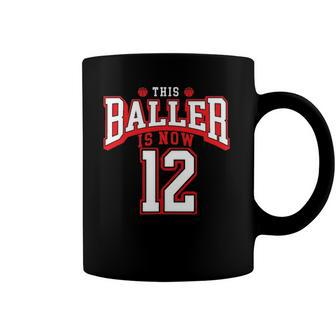 12Th Birthday Basketball Lover 12 Years Old Bday Coffee Mug