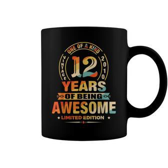 12Th Birthday Gifts 12 Years Of Being Awesome Vintage 2010 Coffee Mug - Seseable