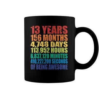 13Th Birthday For Boys & Girls 13 Years Of Being Awesome Coffee Mug | Mazezy