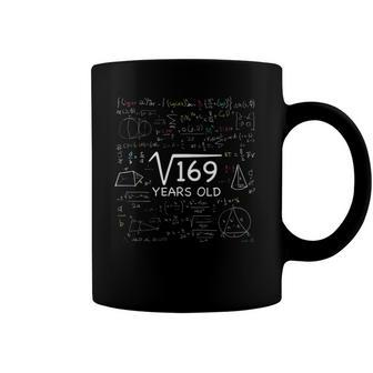13Th Math Birthday 13 Years Old Gift Square Root Of 169 Bday Coffee Mug | Mazezy
