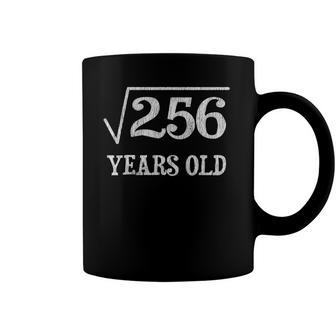 16Th Birthday Funny Math Square Kids Happy Birthday Gift Coffee Mug | Mazezy