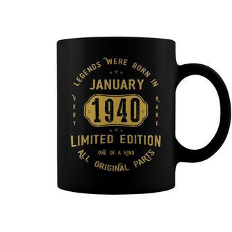 1940 January Birthday Gift 1940 January Limited Edition Coffee Mug - Seseable
