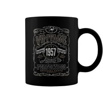 1957 Birthday Vintage 1957 Aged To Perfection Coffee Mug - Seseable