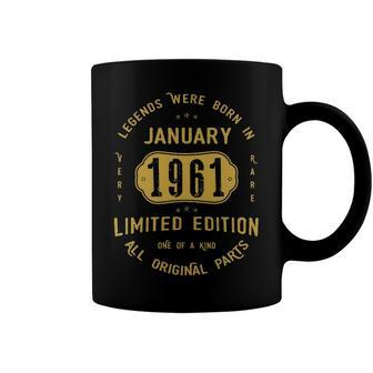 1961 January Birthday Gift 1961 January Limited Edition Coffee Mug - Seseable