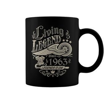 1963 Birthday Living Legend Since 1963 Coffee Mug - Seseable