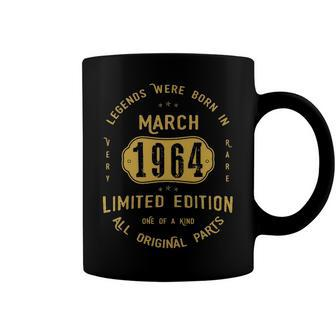 1964 March Birthday Gift 1964 March Limited Edition Coffee Mug - Seseable