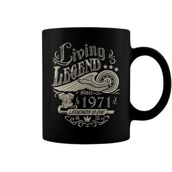 1971 Birthday Living Legend Since 1971 Coffee Mug - Seseable