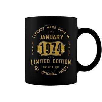 1974 January Birthday Gift 1974 January Limited Edition Coffee Mug - Seseable