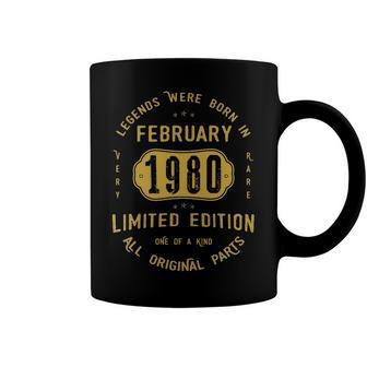 1980 February Birthday Gift 1980 February Limited Edition Coffee Mug | Seseable CA