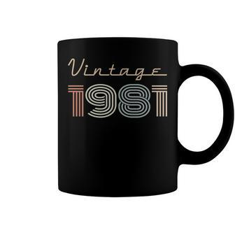 1981 Birthday Gift Vintage 1981 Coffee Mug - Seseable