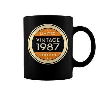 1987 Birthday 1987 Vintage Limited Edition Coffee Mug - Seseable