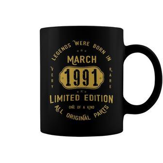 1991 March Birthday Gift 1991 March Limited Edition Coffee Mug - Seseable